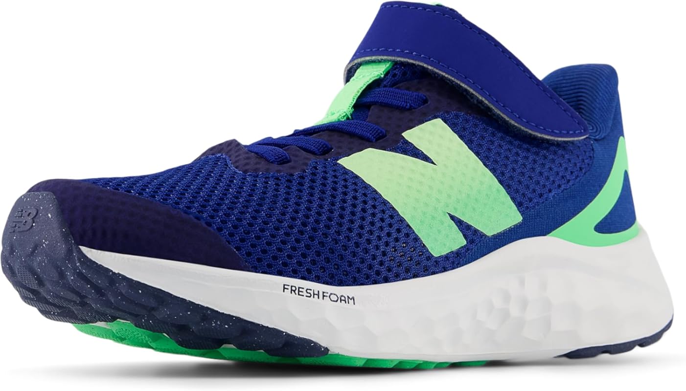 New Balance Kid's Fresh Foam Arishi V4 Lace-Up Running Shoes with Cush