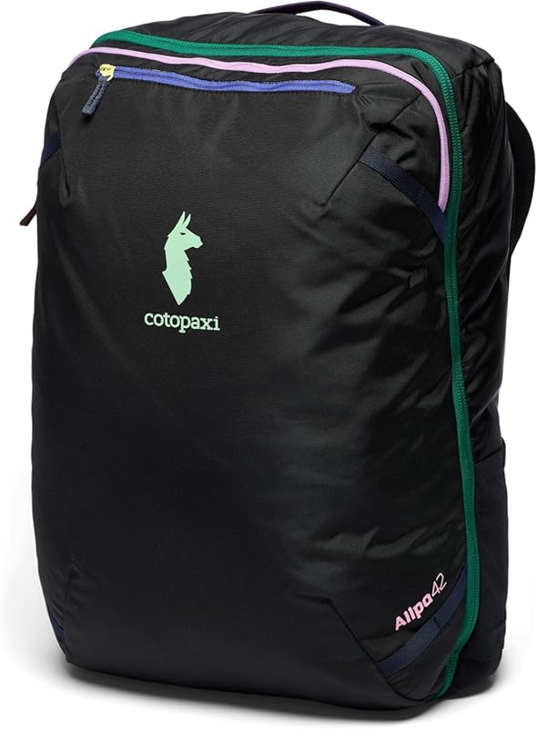 Cotopaxi Allpa 42L Travel Pack Del Día Dark, Large Capacity, Durable,