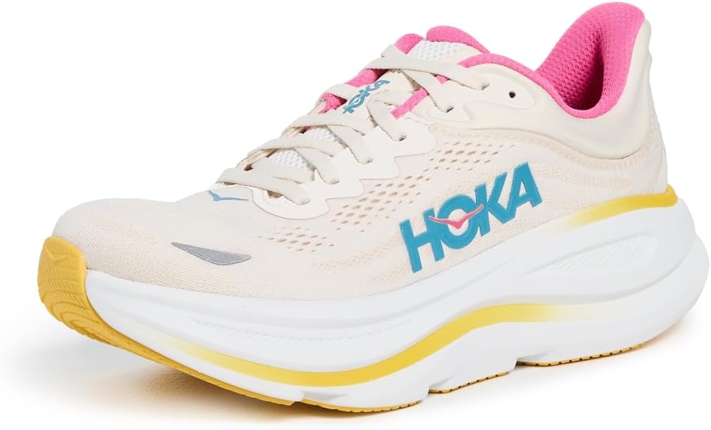 Hoka Women's Bondi 9 Running Shoes with Maximum Cushioning and Comfort