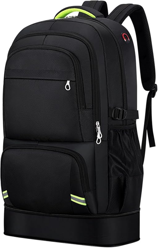 65L Waterproof Hiking Backpack for Men, Expandable Travel Daypack for 