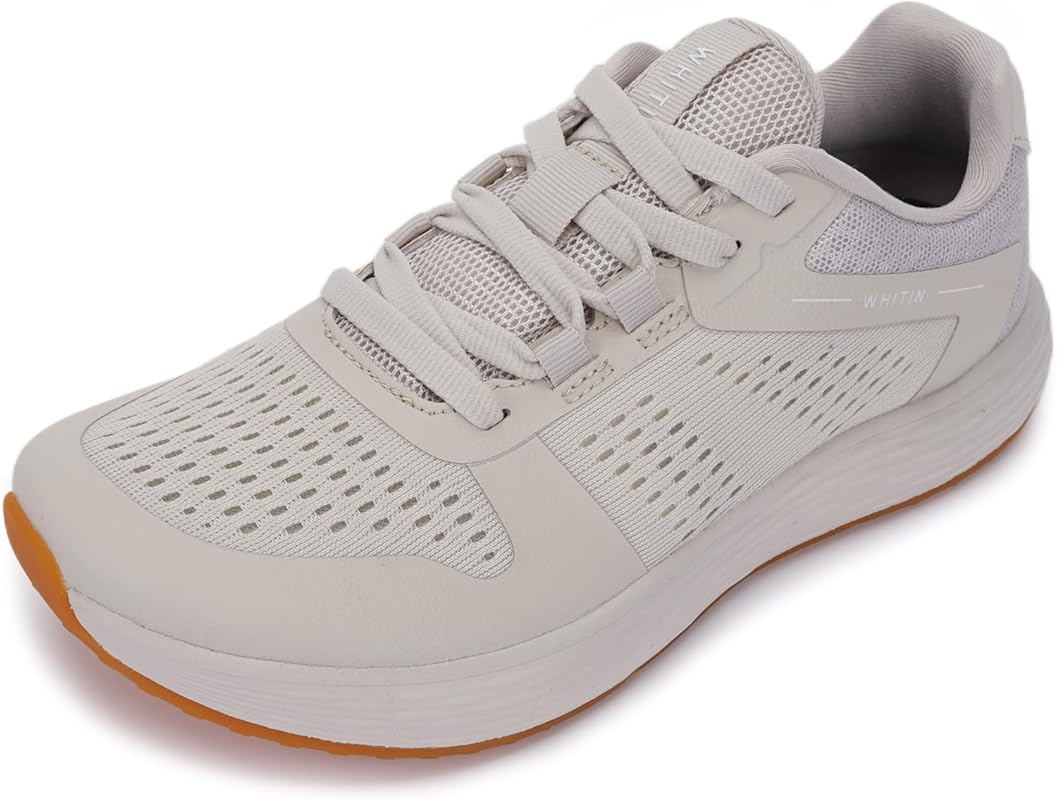 WHITIN Women's Wide Toe Box Running Shoes with Zero Drop Sole and Dura