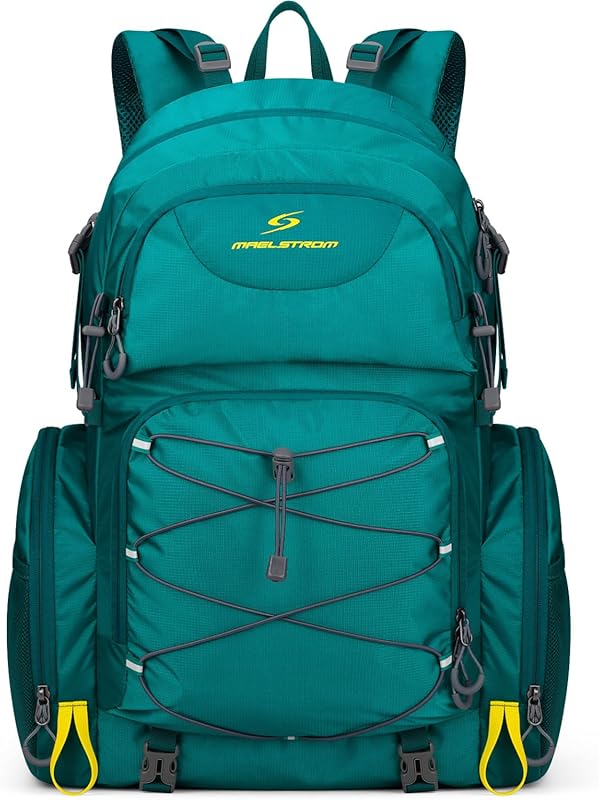 Maelstrom 40L Waterproof Hiking Backpack with Rain Cover, Lightweight