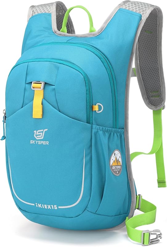 SKYSPER Kid Travel Backpack for Boys and Girls, 16-Inch Daypack for Ou