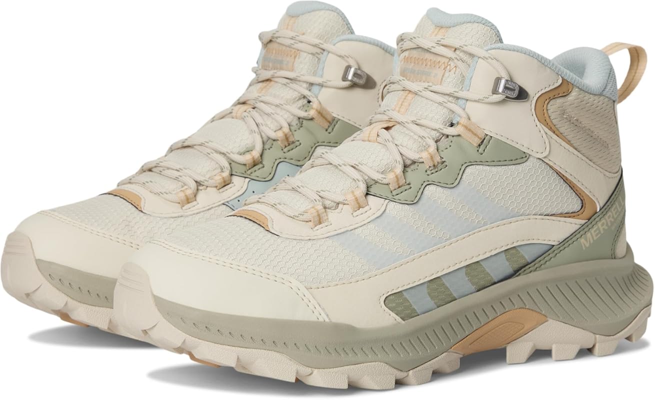 Merrell Women's Speed Strike 2 Mid Waterproof Hiking Boots with Durabl