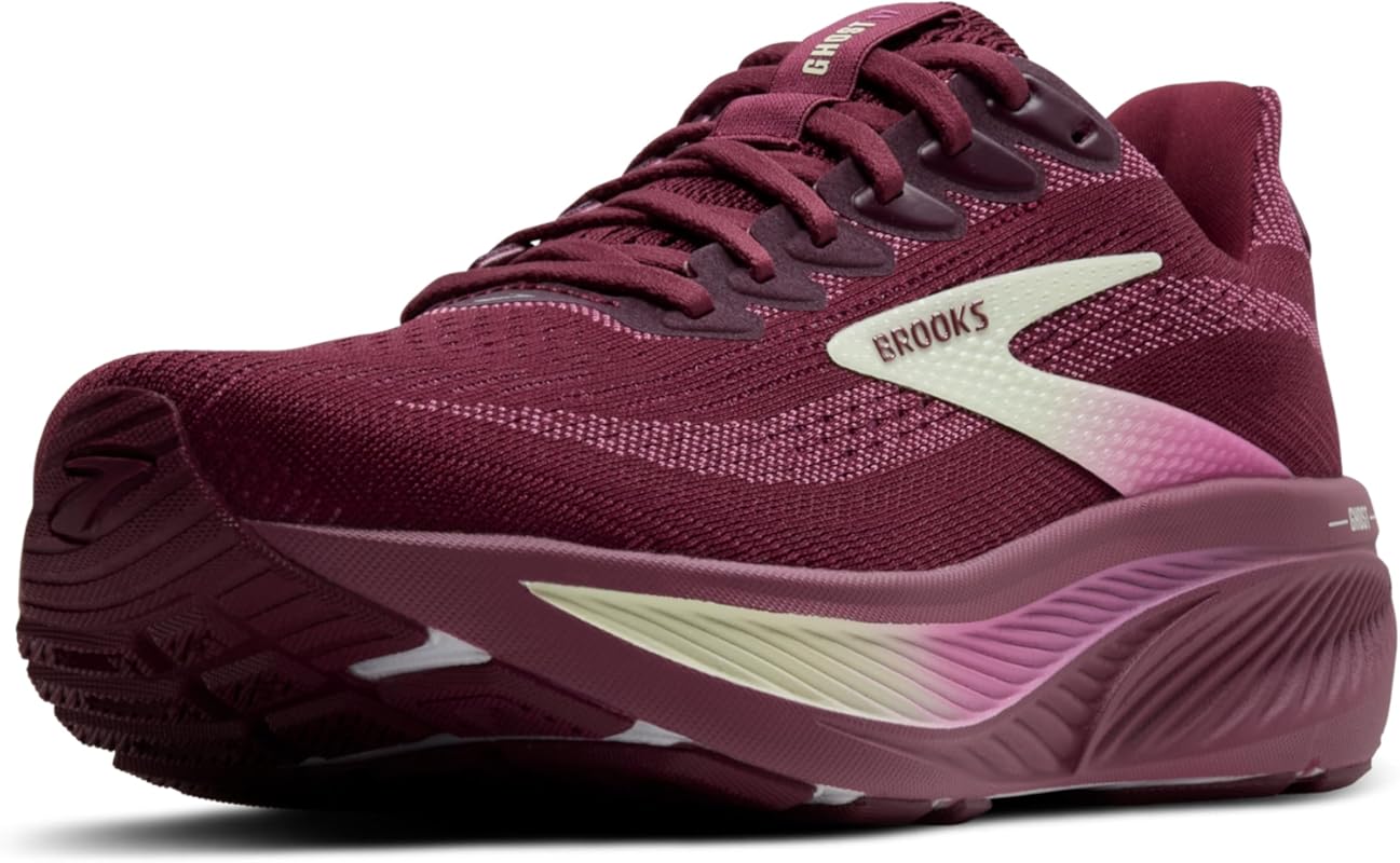 Brooks Women’s Ghost 17 Neutral Running Shoe with Smooth Cushioning an