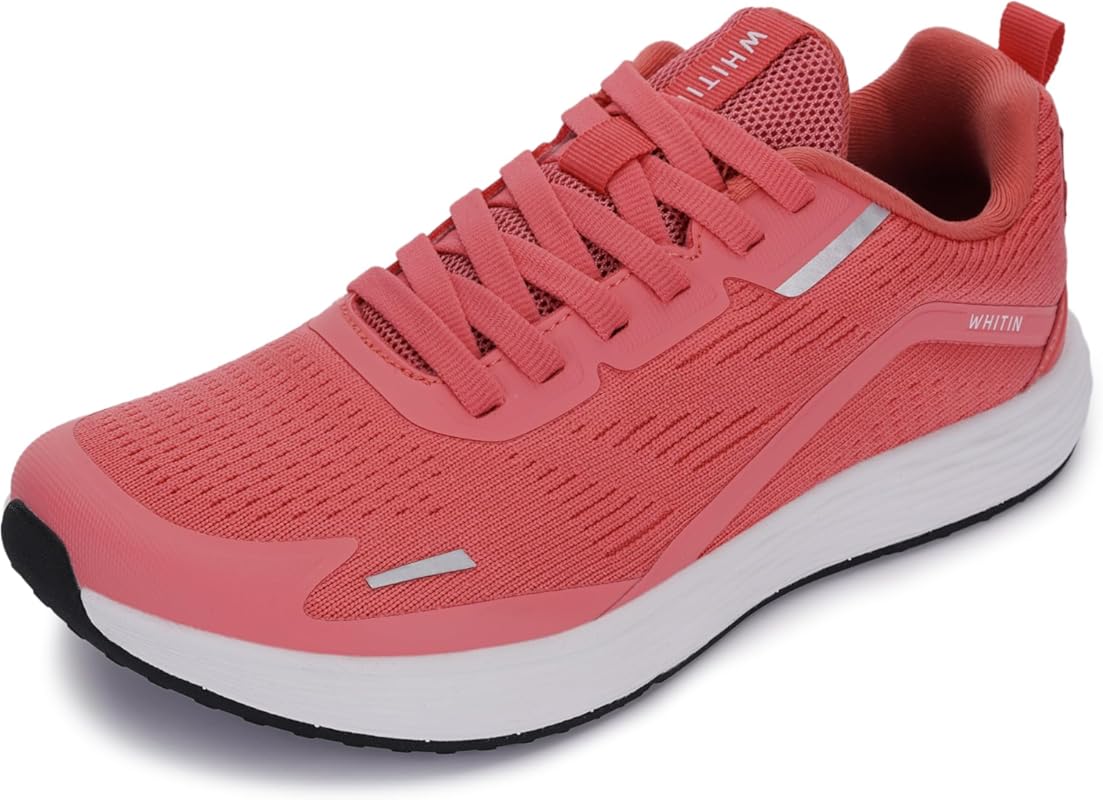 WHITIN Women's Wide Toe Box Road Running Shoes Designed for Comfort, B