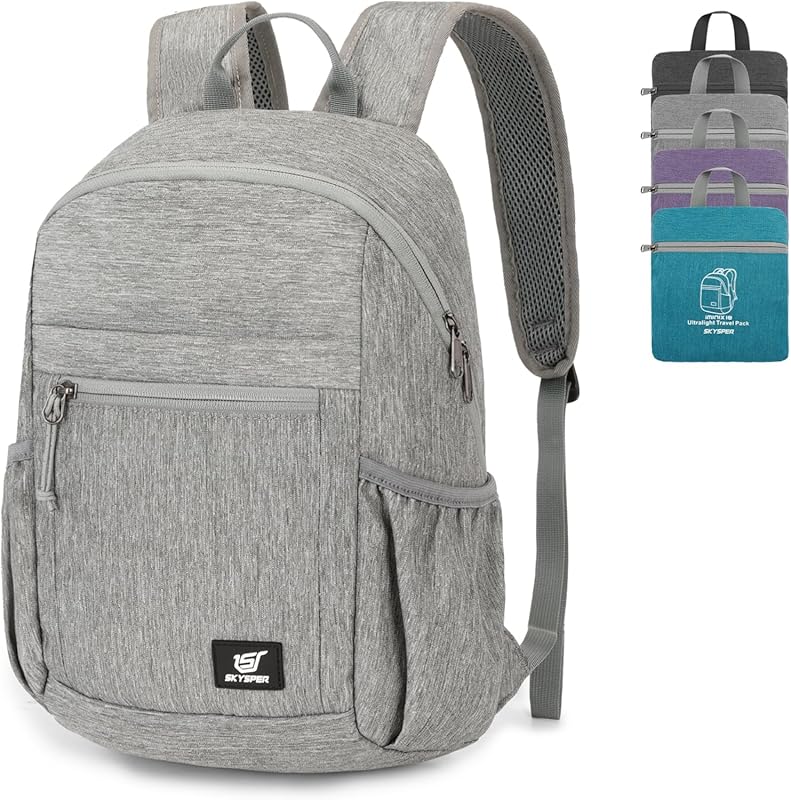 SKYSPER 18L Anti-Theft Hiking Backpack with RFID Protection, Lightweig