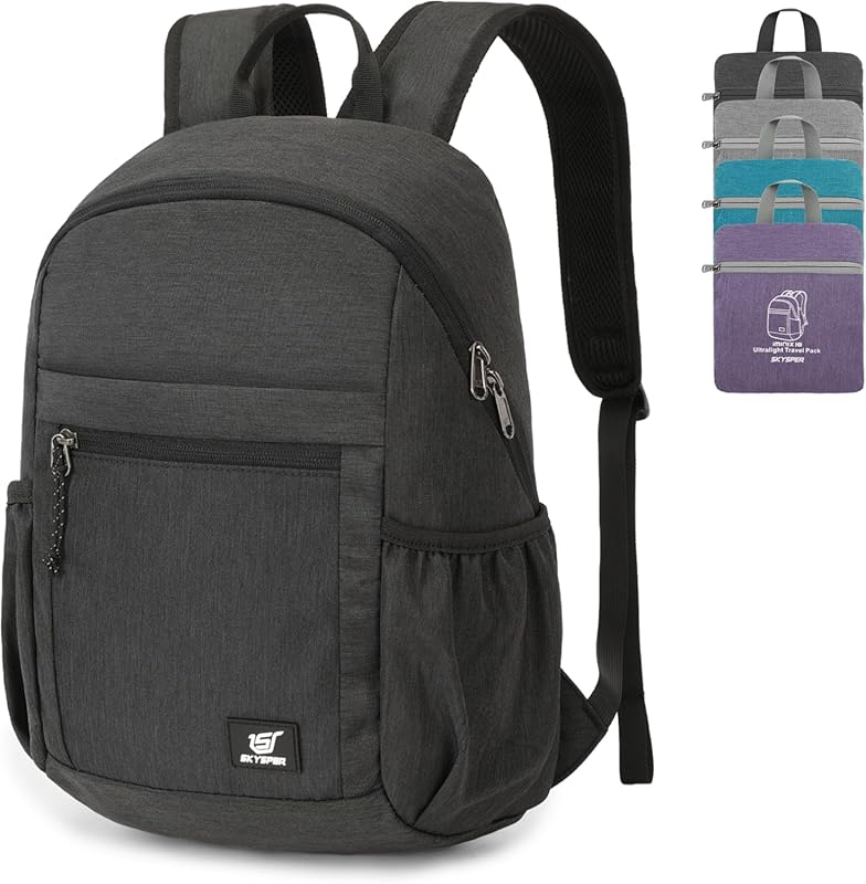 SKYSPER 18L Anti-Theft Hiking Backpack with RFID Protection, Lightweig