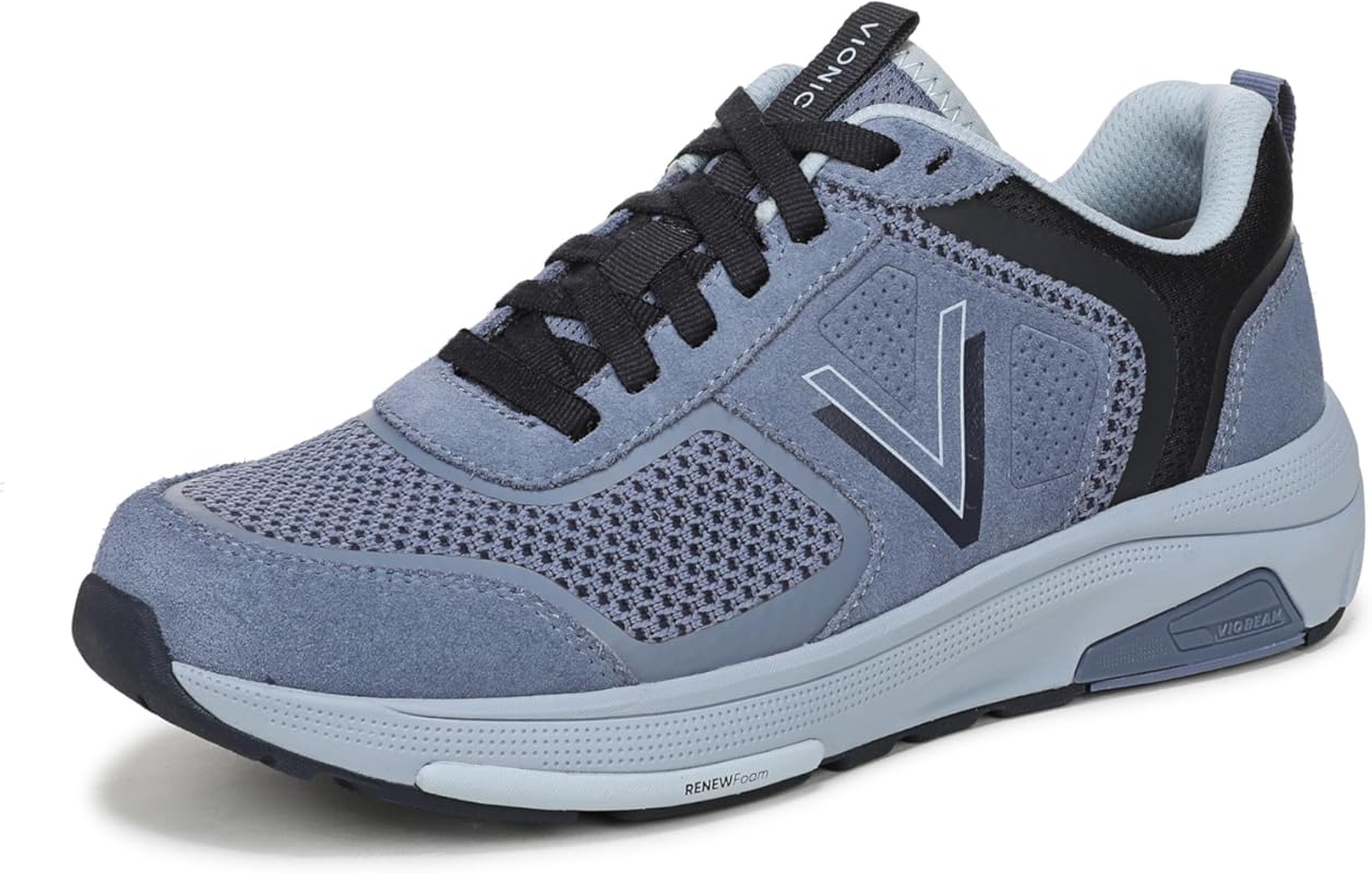 Vionic Women's Walk Strider Knit Flexible Knit Sneakers with Arch Supp