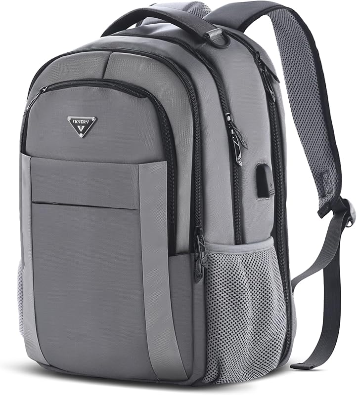 Multipocket TSA Travel Laptop Backpack, Water-Resistant Anti-Theft Bag