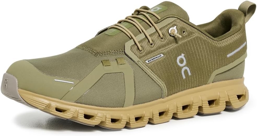 On Men's Cloud 6 WP Waterproof Sneakers with Cushioned Support and Wea