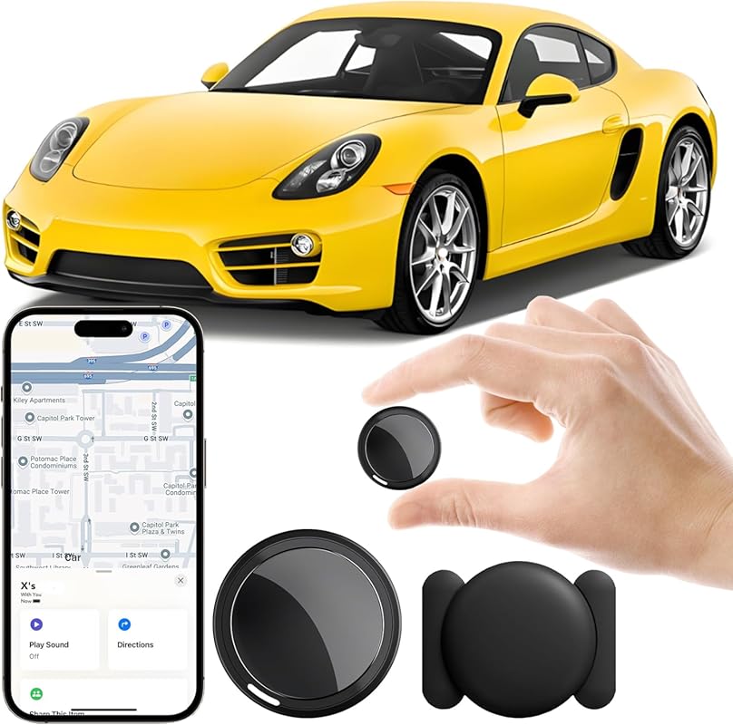 Mini GPS Tracker for Vehicles with Hidden Design, Real-Time Tracking, 