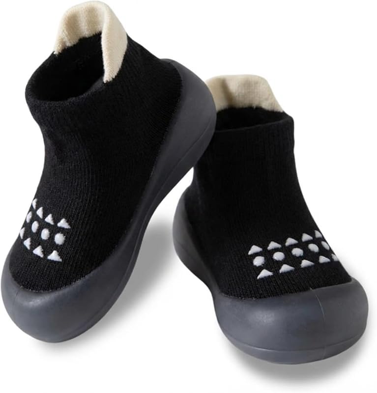 Hstyle Infant Soft Rubber Sole Non-Slip Baby Sock Shoes for Toddler Bo