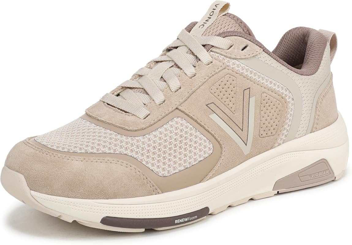 Vionic Women's Walk Strider Knit Breathable Sneaker with Supportive Fo