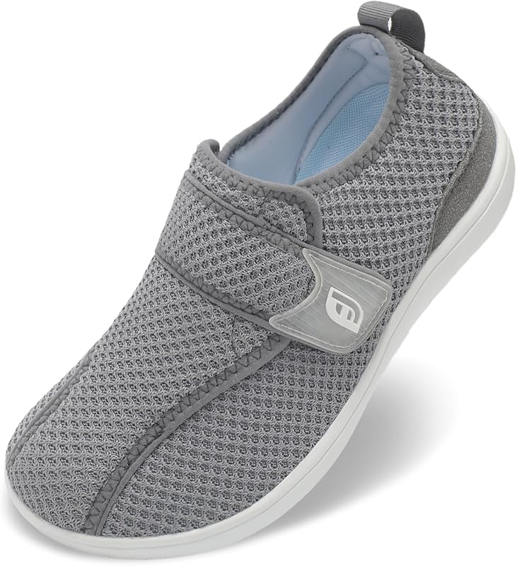 JOINFREE Unisex Diabetic Wide Walking Shoes with Adjustable Upper, Zer