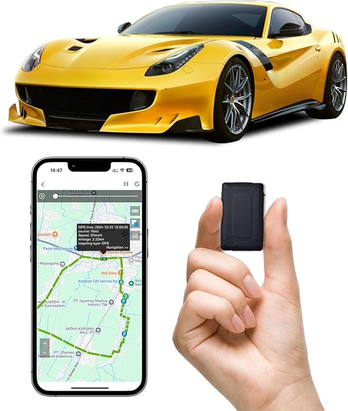 4G20 Mini Portable GPS Tracker for Vehicles with No Monthly Fee, Magne