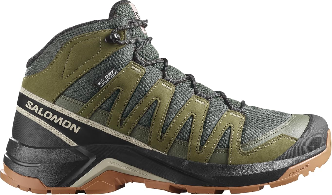 Salomon Men's X-Adventure Recon Mid Gore-Tex Waterproof Hiking Shoe fo