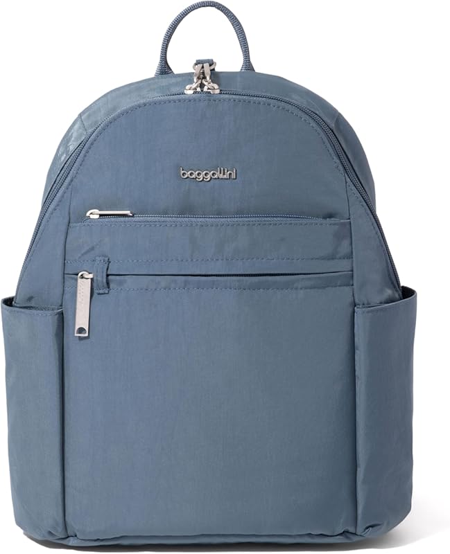 Baggallini Securtex® Anti-Theft Vacation Travel Backpack with Slash-Re