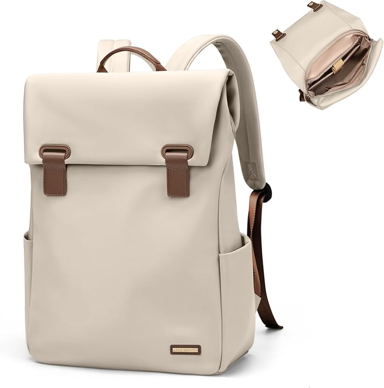 Women’s Waterproof Laptop Backpack for 14-Inch Notebooks, Travel and C