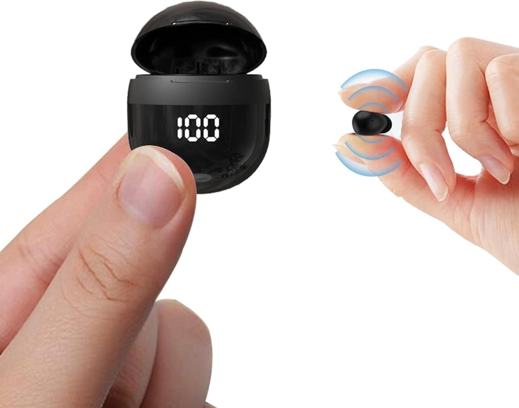 Yihou Invisible Mini Bluetooth Sleep Earbuds, Comfortable, Low Profile