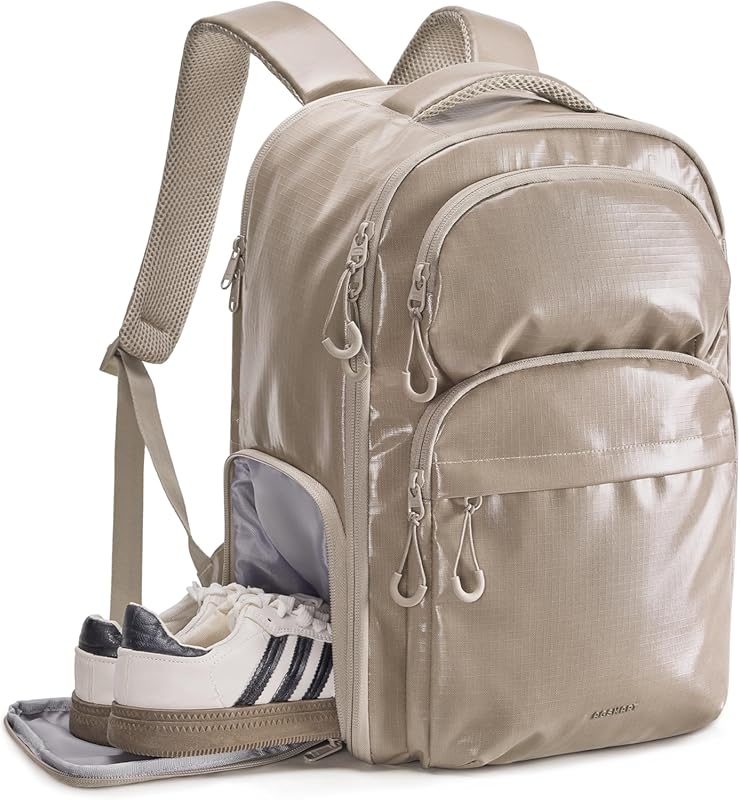 BAGSMART 30L Water Resistant Travel Backpack, 15.6 Inch Flight Approve