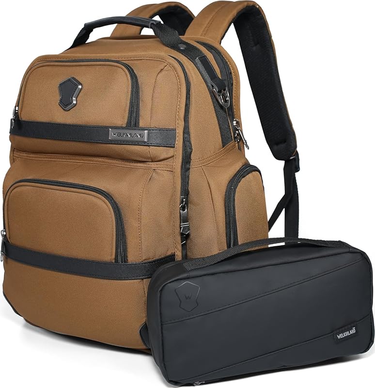 WELKINLAND 28L Heavy Duty Business Backpack with 16 Inch Laptop Compar