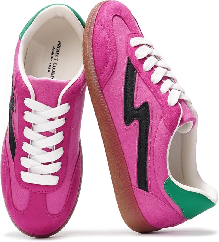Project Cloud Irita Fashion Sneakers for Women 2026, Lace-Up, Memory F