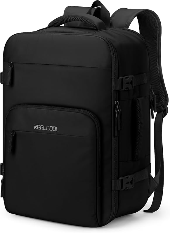 RealCool TSA-Approved 15.6 Inch Laptop Carry-On Travel Backpack for Wo