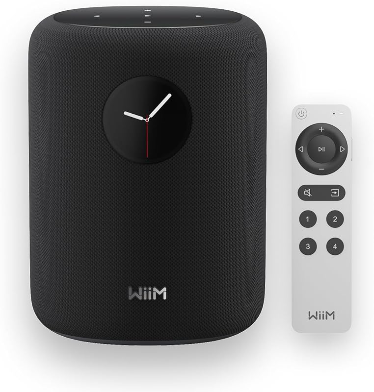 WiiM Sound Smart Speaker with 1.8″ Touch Display, Hi-Res 24-bit/192 kH