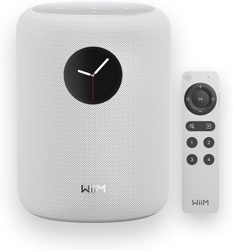 WiiM Sound Smart Speaker with 1.8″ Touch Display, Hi-Res 24-bit/192kHz