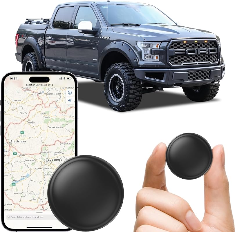 Mini Hidden Magnetic GPS Tracker for Cars, Kids, Elderly, Pets, No Sub