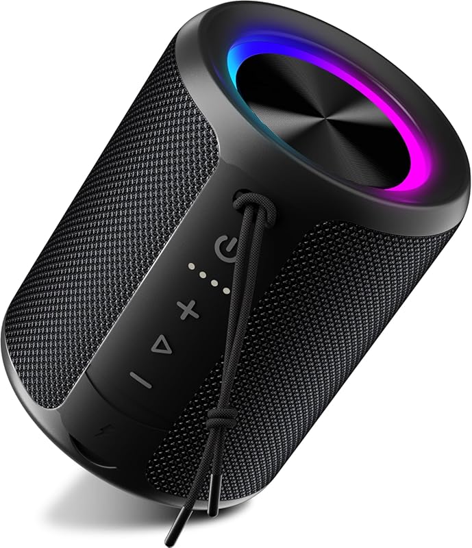 Portable Bluetooth Speaker with IPX7 Waterproof Rating, 20W Loud Stere