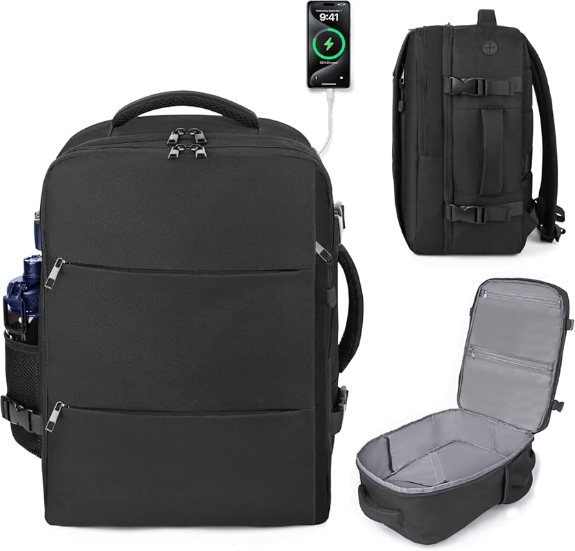 TSA Approved Travel Backpack for Men and Women, Water Resistant Lightw