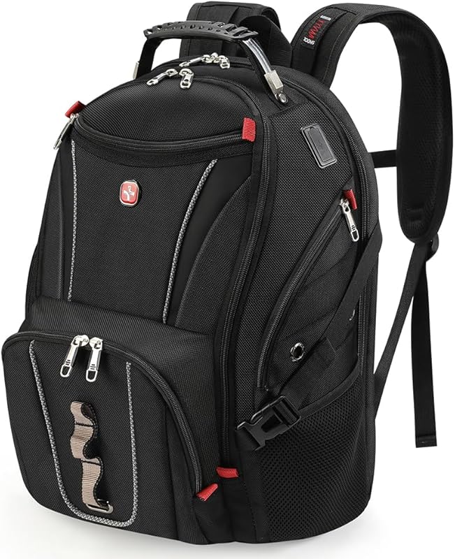 star cloud 17-Inch Travel Laptop Backpack with USB & Type-C Ports, TSA