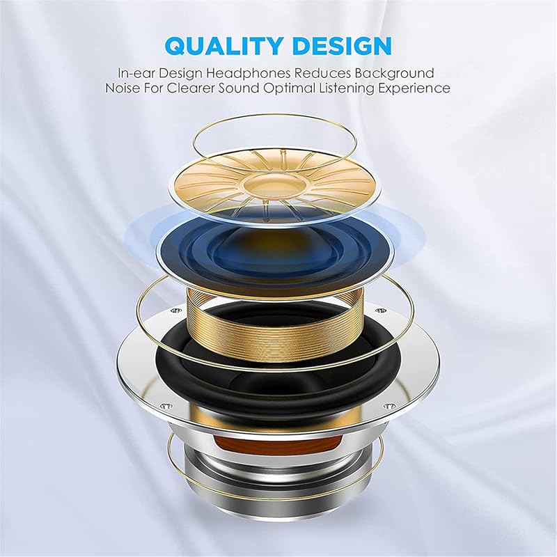 USB C Headphones for iPhone 17/16/15 Pro Max with Noise Cancelling Mic