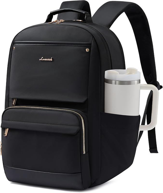 LOVEVOOK 15.6 Inch Waterproof Laptop Backpack with Large Capacity and 