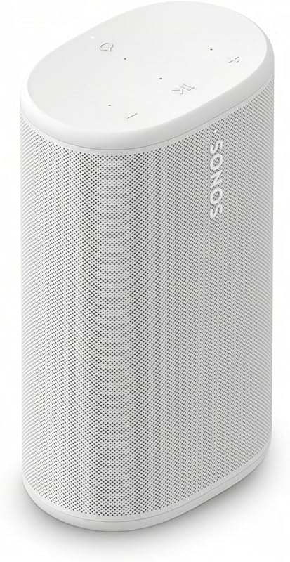 Sonos Play Portable Bluetooth Speaker with WiFi, Alexa, 24-Hour Batter