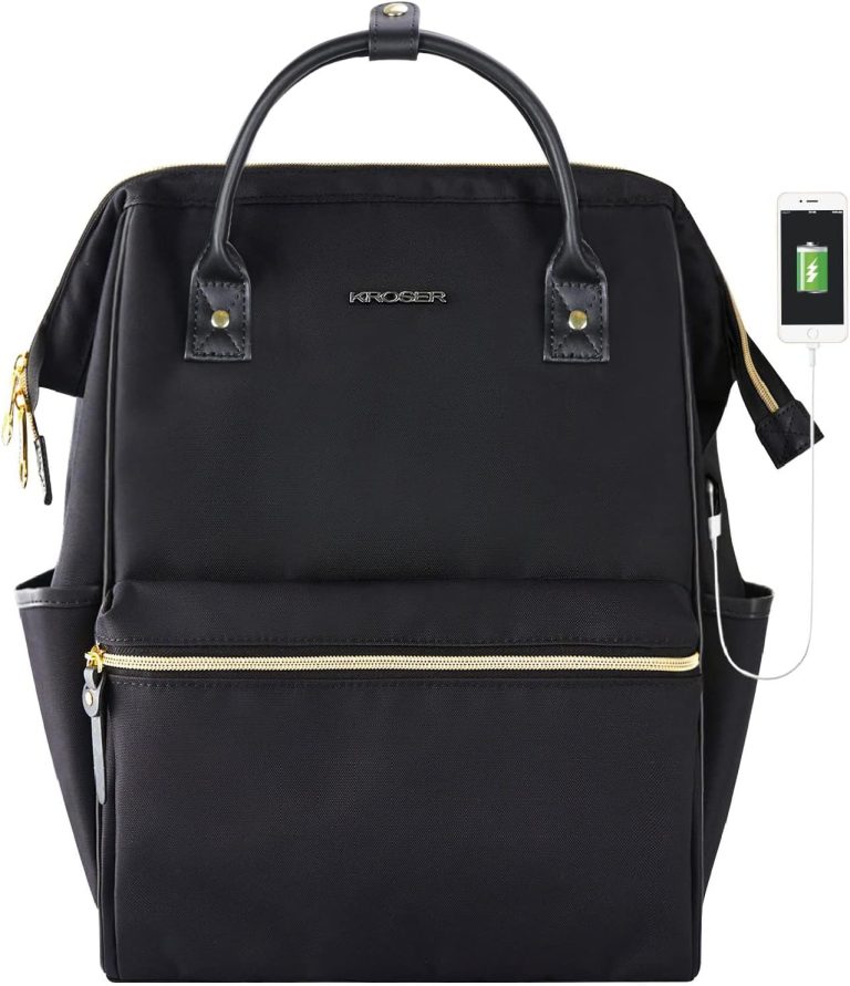 KROSER Laptop Backpack 15.6 Inch Review 2026: Stylish Water Repellent Travel Bag