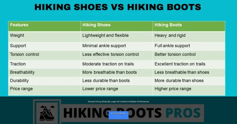 Should Hiking Shoes Be Larger for Comfort and Better Performance
