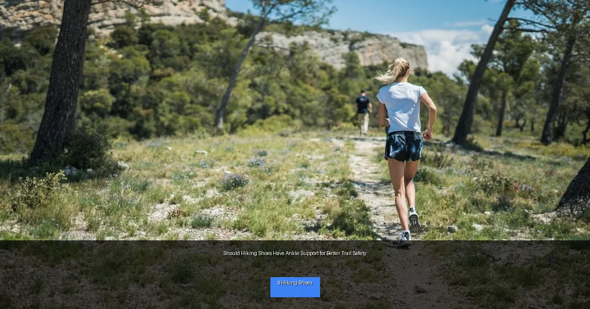 Should Hiking Shoes Have Ankle Support for Better Trail Safety