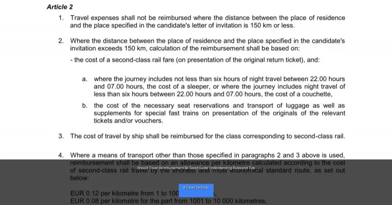 Should Travel Reimbursement Be Taxed Guide Understanding Rules and Tips