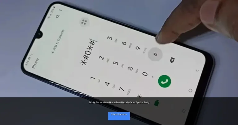 Step by Step Guide on How to Reset PhonePe Smart Speaker Easily
