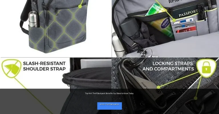 Top Anti Theft Backpack Benefits You Need to Know Today