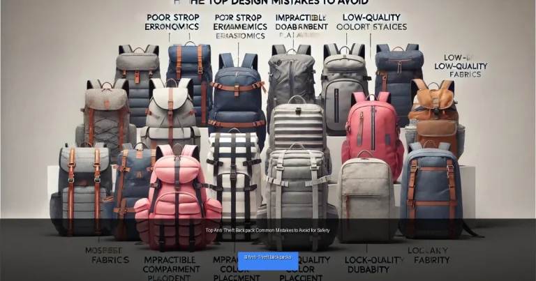 Top Anti Theft Backpack Common Mistakes to Avoid for Safety