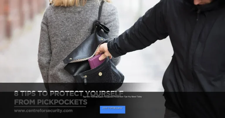 Top Anti Theft Backpack Pickpocket Prevention Tips You Need Today