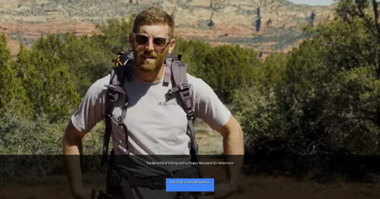 Top Benefits of Hiking with a Proper Backpack for Adventure