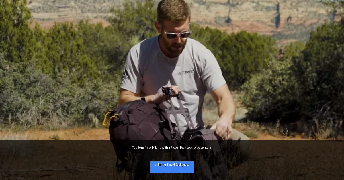 Top Benefits of Hiking with a Proper Backpack for Adventure