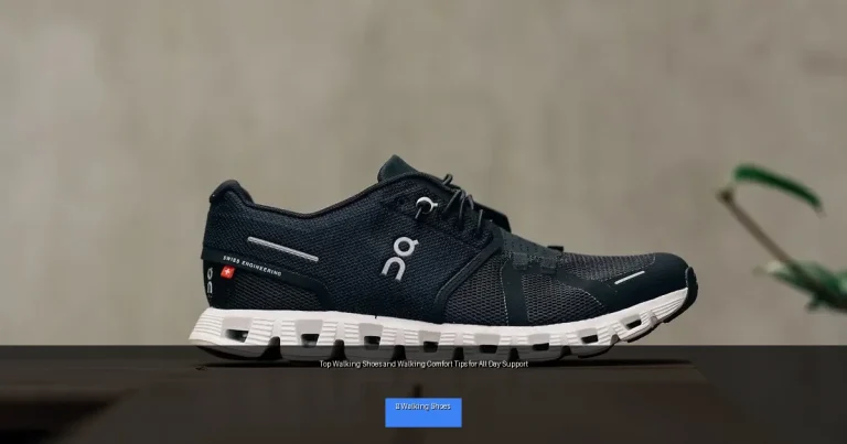 Top Walking Shoes and Walking Comfort Tips for All Day Support