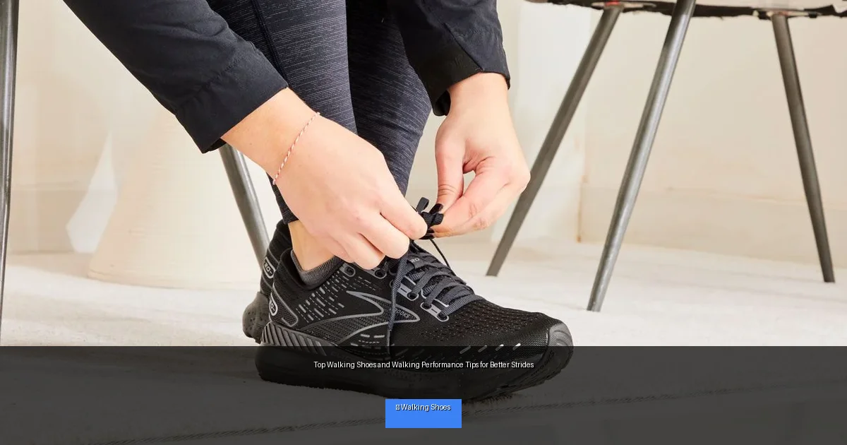 Top Walking Shoes and Walking Performance Tips for Better Strides