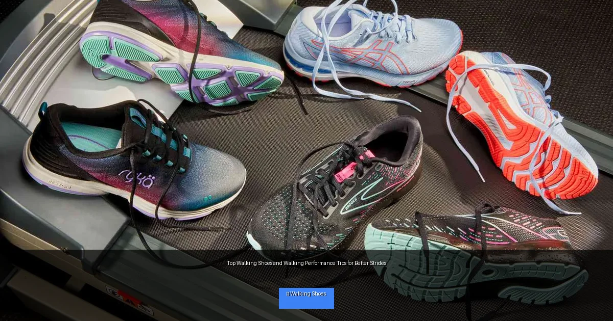 Top Walking Shoes and Walking Performance Tips for Better Strides